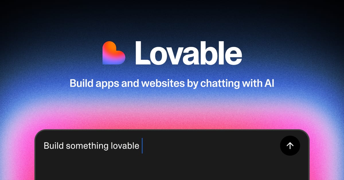 Lovable AI Cost Sheet Application Interface