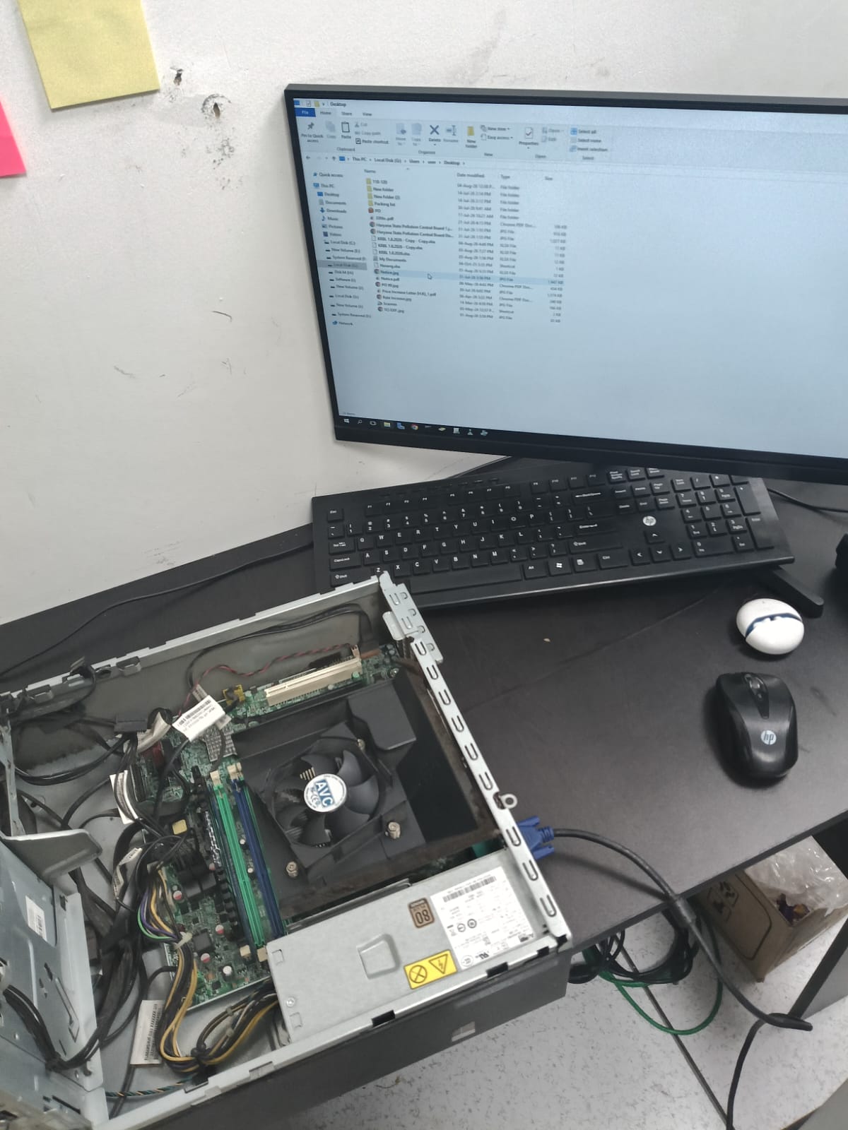 Desktop PC Troubleshooting Workstation