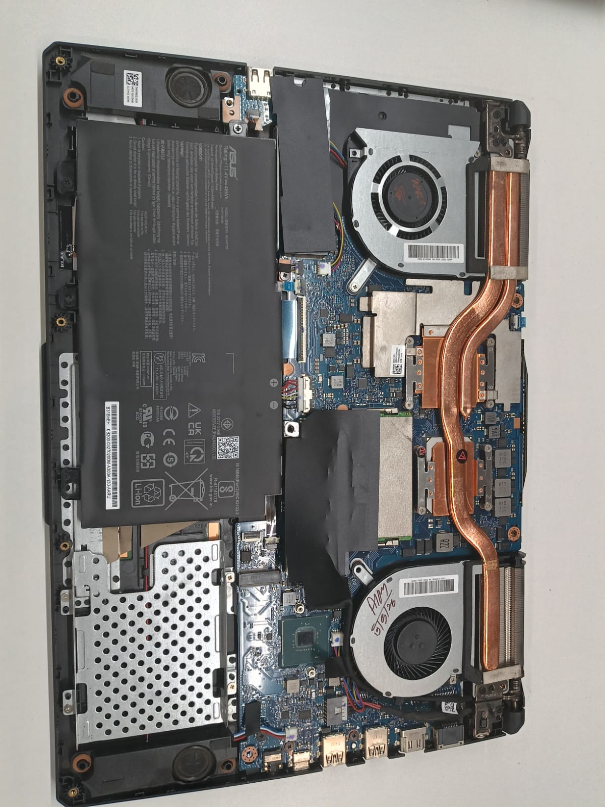 Laptop Dual Fan Cooling System Overview